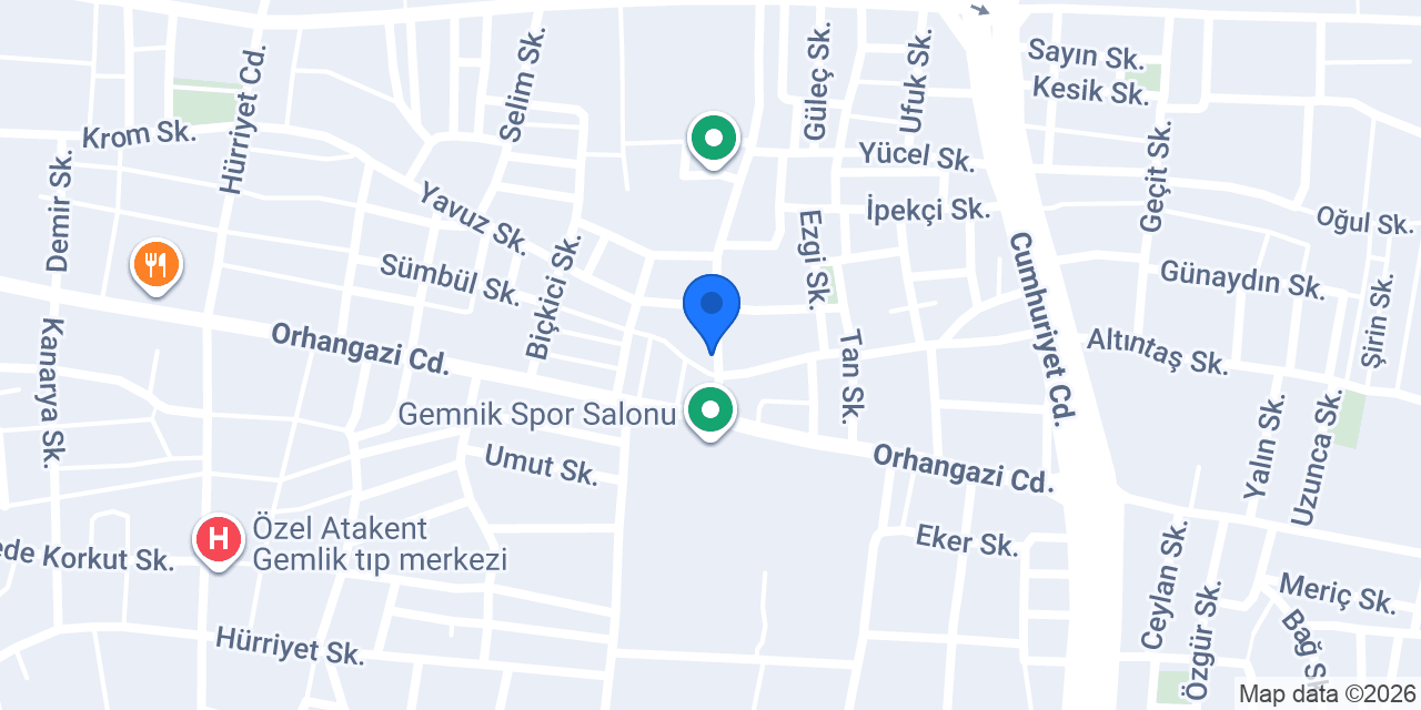 Gemlik Elektrik konumu