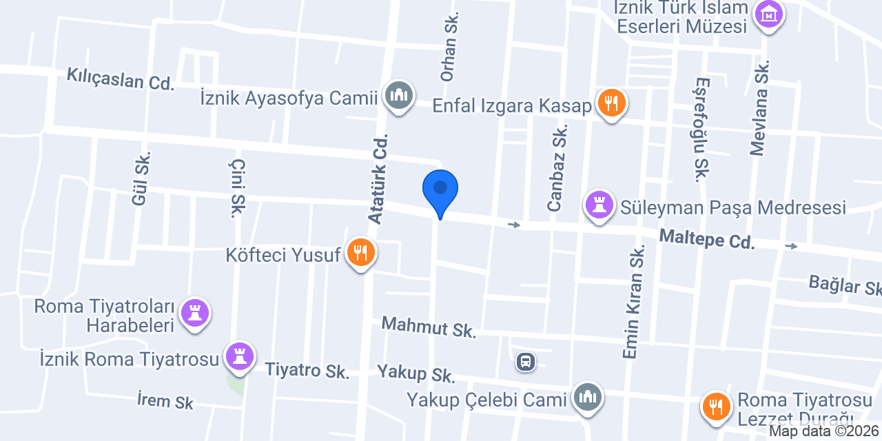 Kadir Yılmaz Çini Ve Seramik Atölyesi konumu