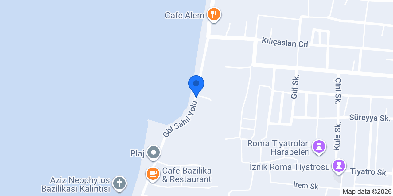 İznik Çamlık Motel & Restaurant konumu