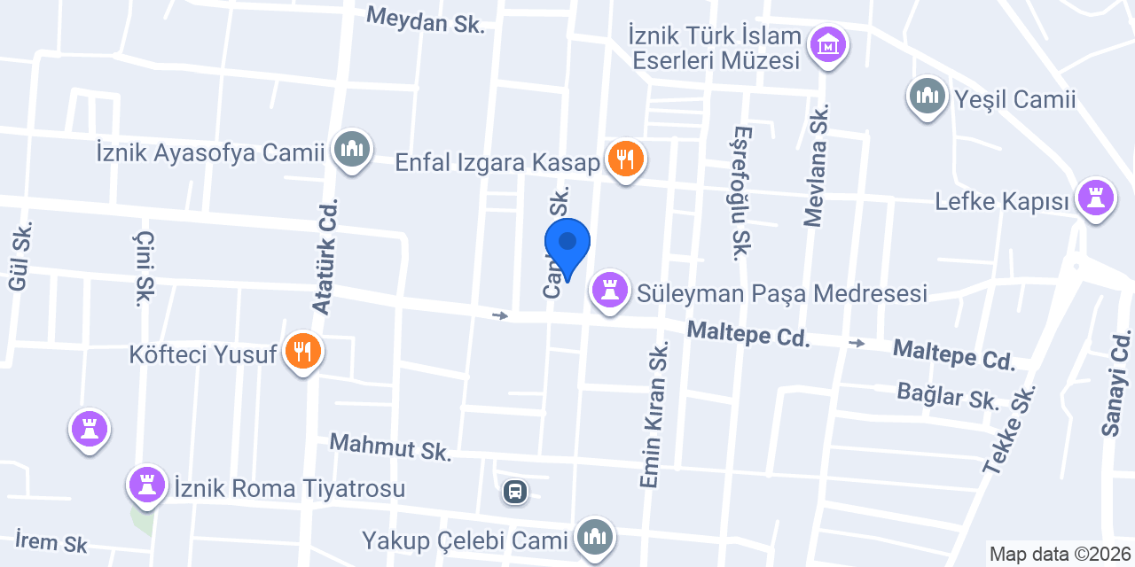 SENA İNŞAAT SAN. LTD. ŞTİ konumu