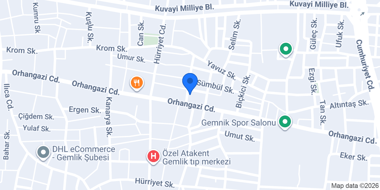Tuna Alçı Dekorasyon konumu