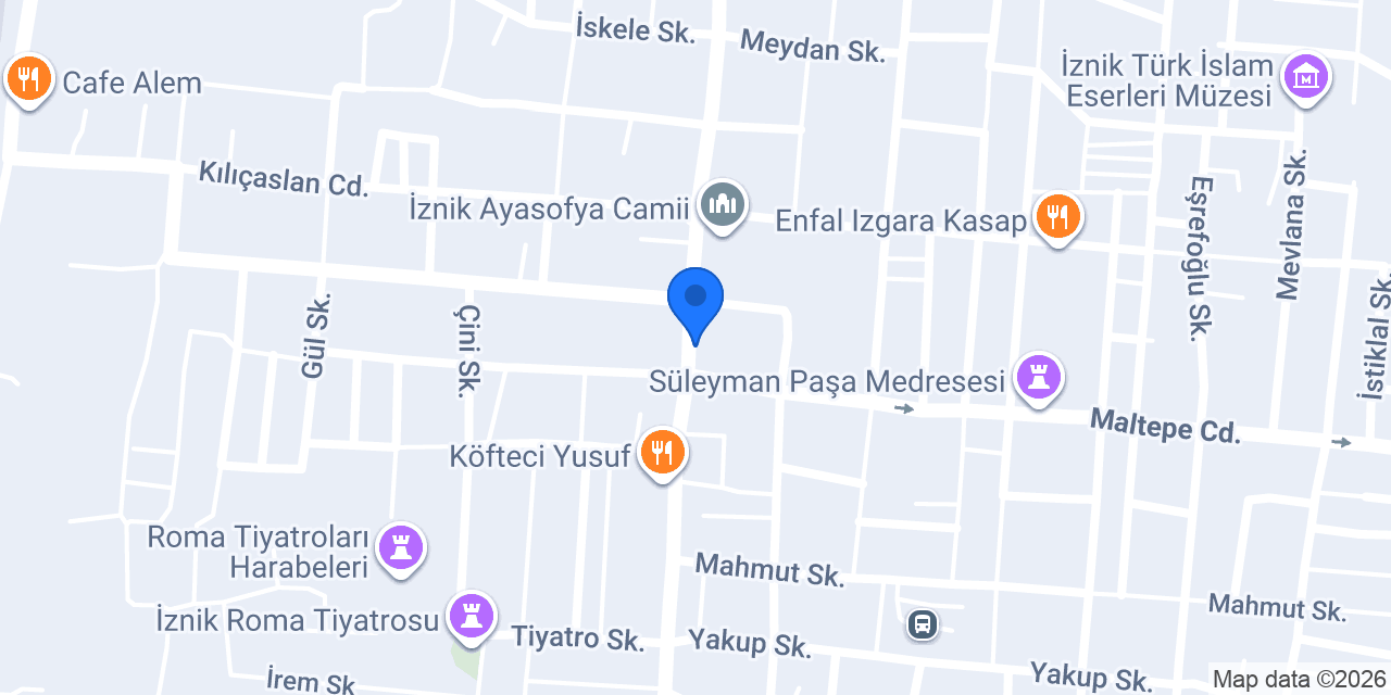 Ceren Pastanesi konumu