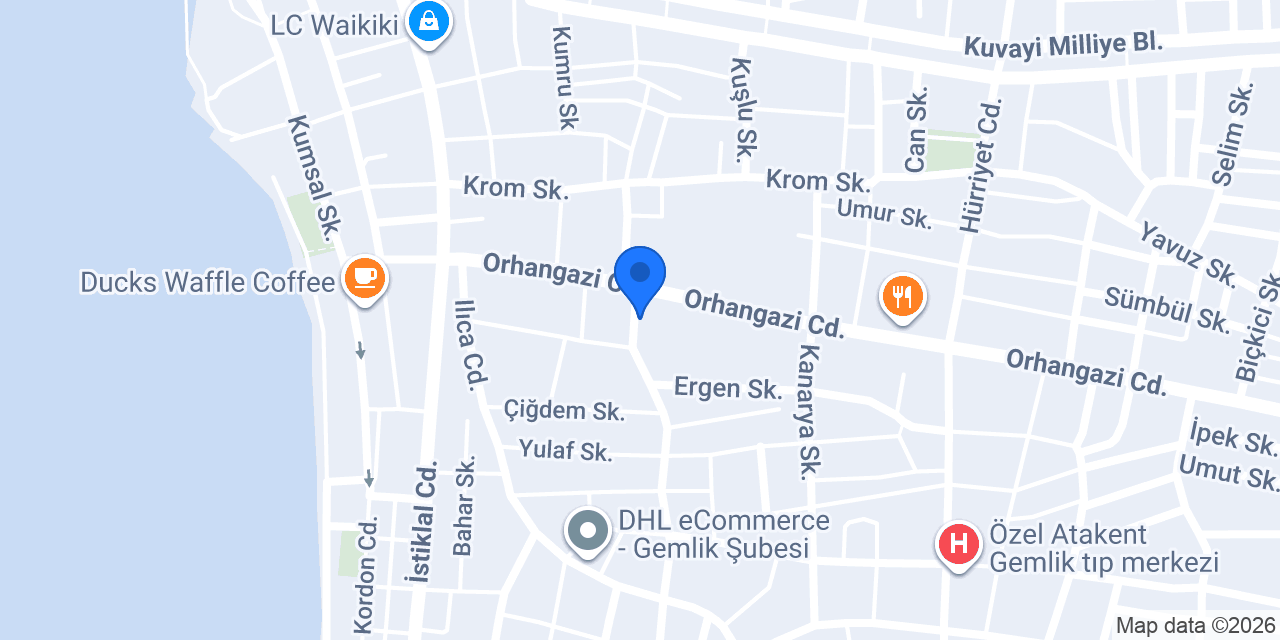 Ezom unlu mamülleri konumu