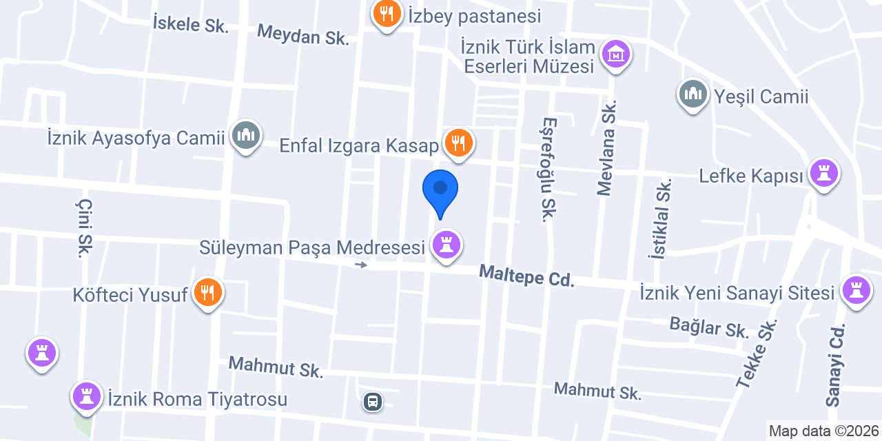 EBAY HOME - İznik Perde konumu