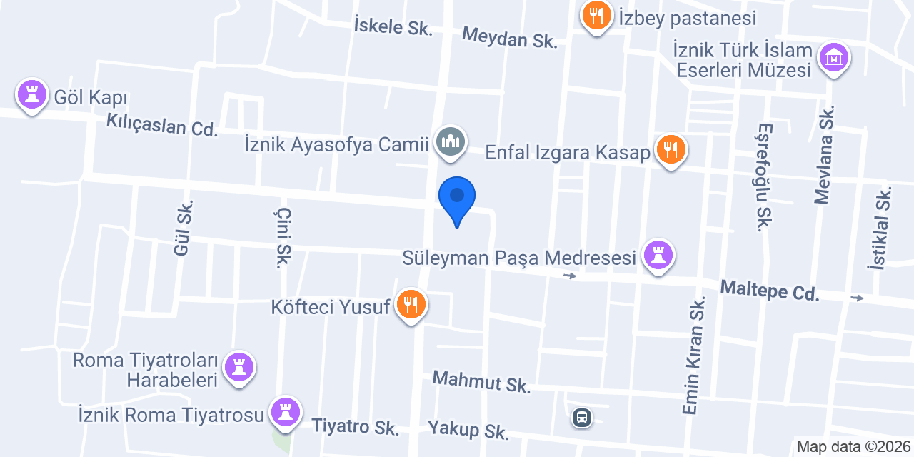 Ayasofya Sürücü Kursu konumu