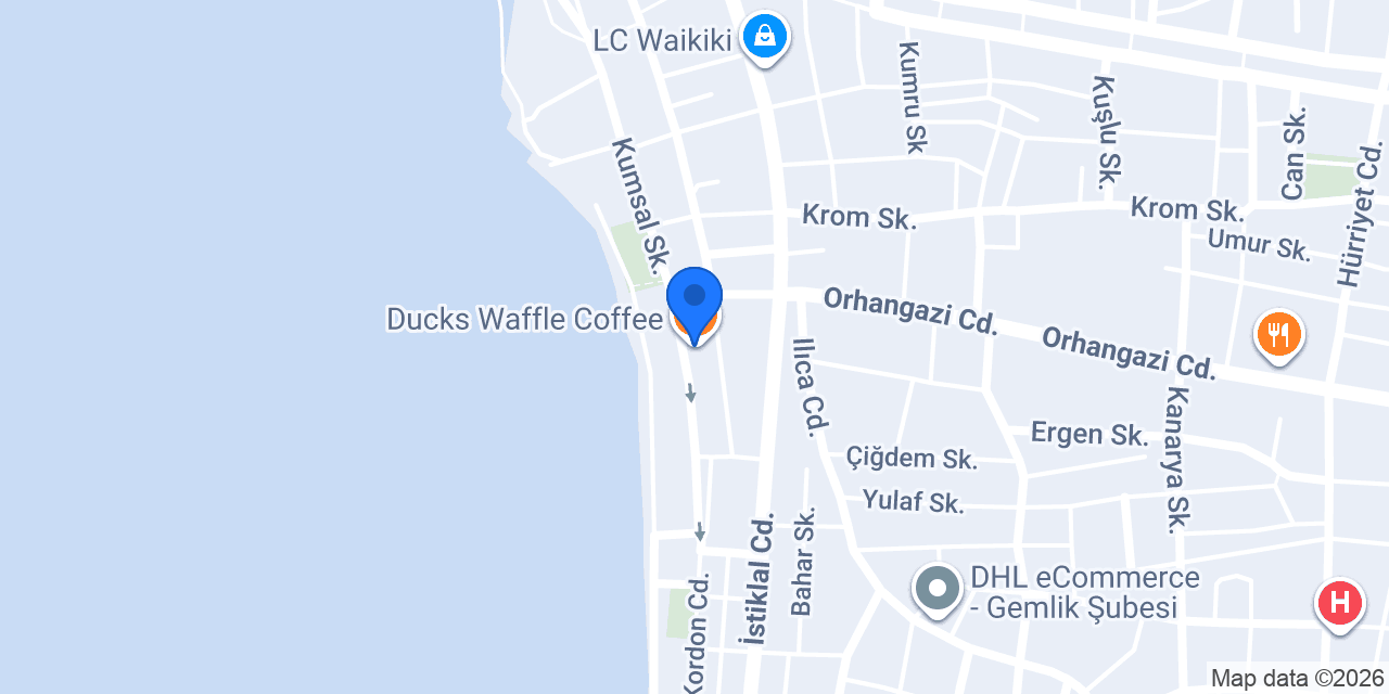 Ducks Waffle Coffee konumu