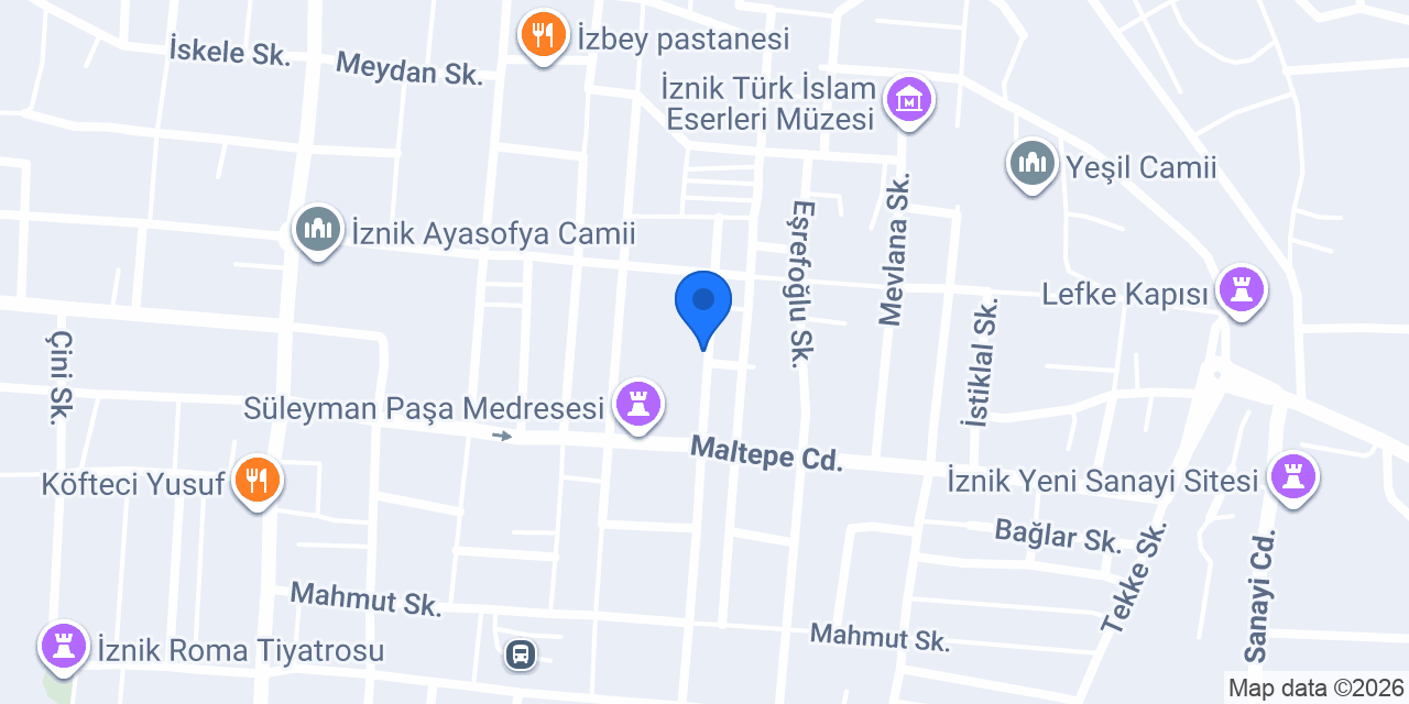 NACİ BAKIR BAĞEVİ & HAN NİCEA (sur içi butik otel) konumu