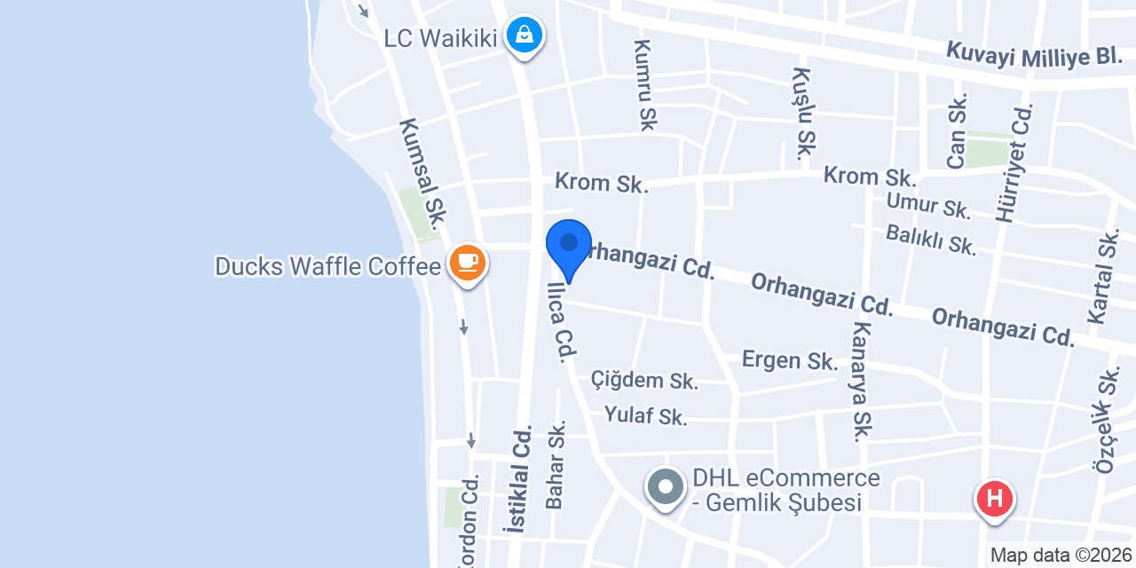 Evseren Mağazası konumu
