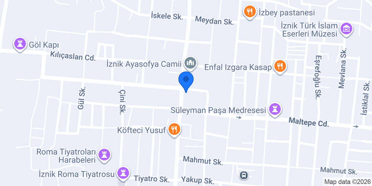 Eczane İlgi konumu