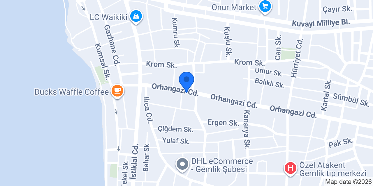 Gençbay Erkek Kuaförü konumu