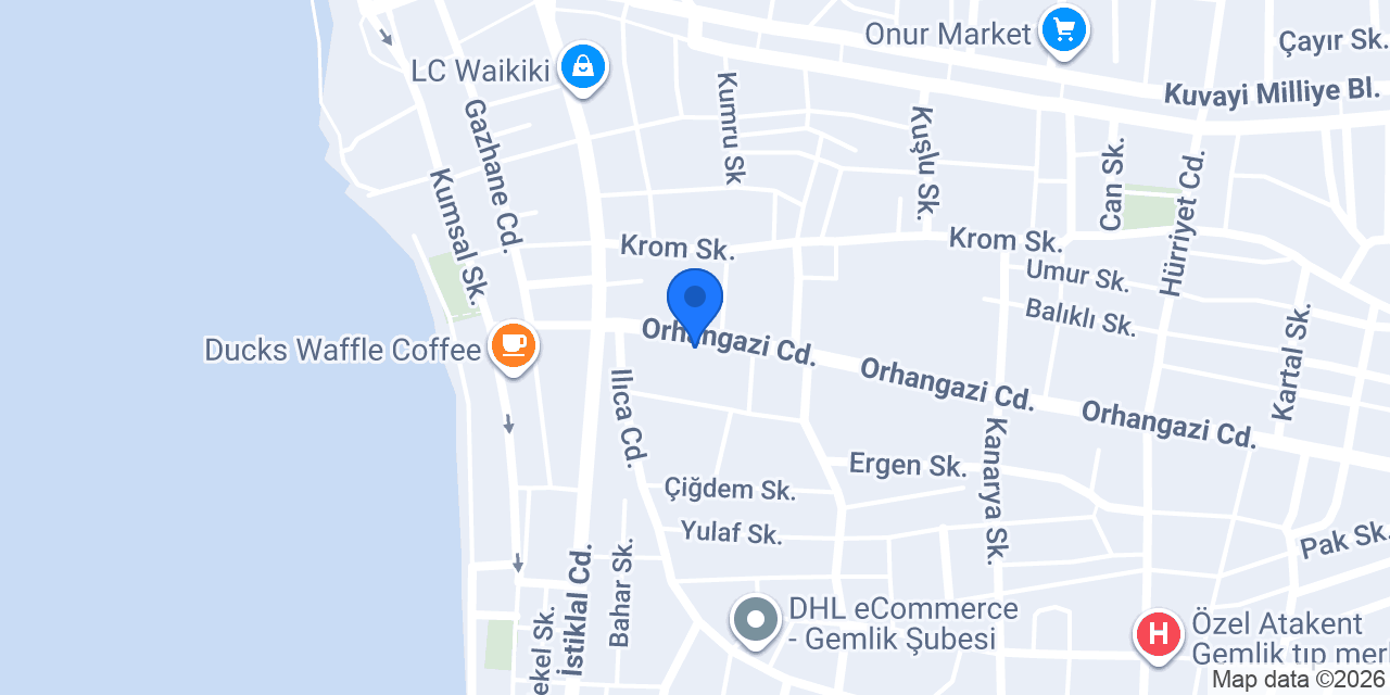 PANO Panjur Sistemleri konumu