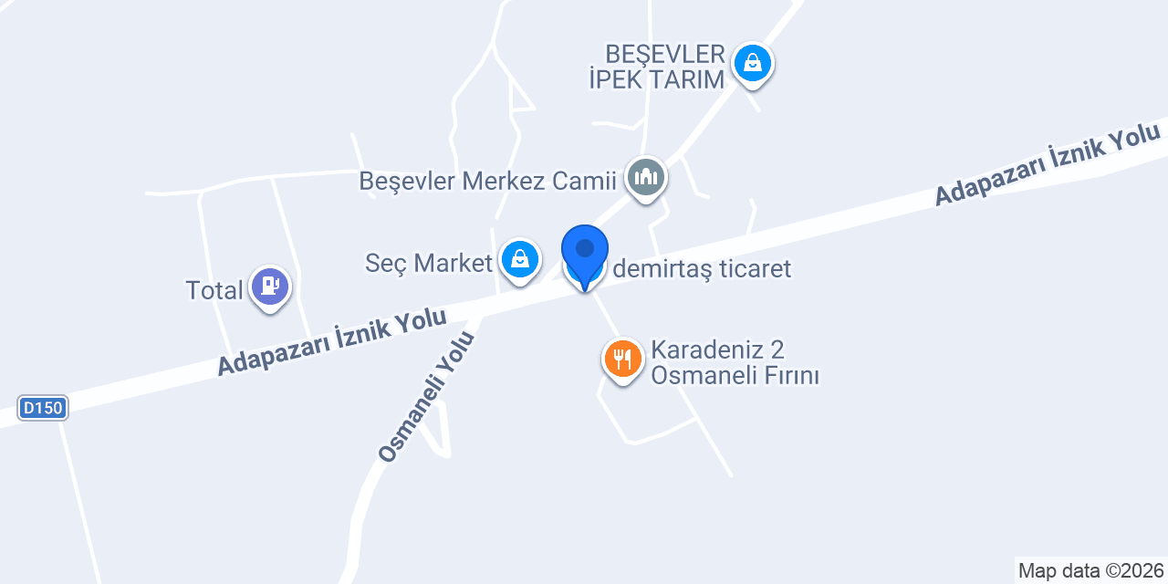 demirtaş ticaret konumu