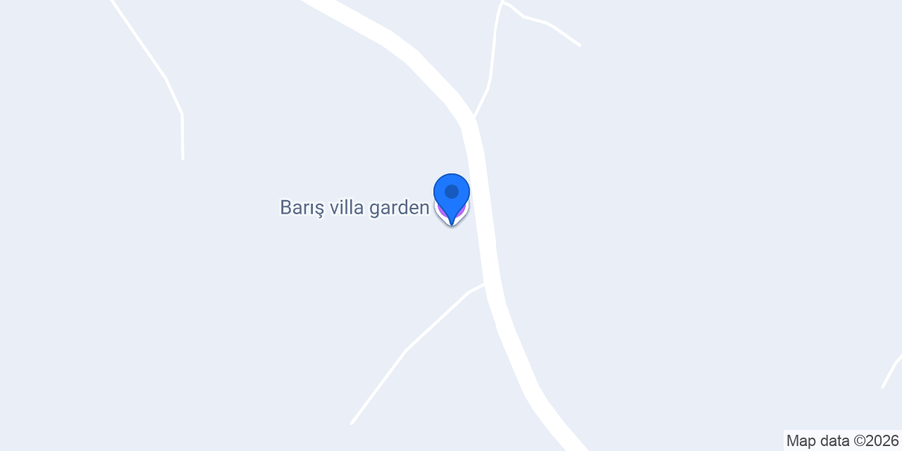 Barış villa garden konumu