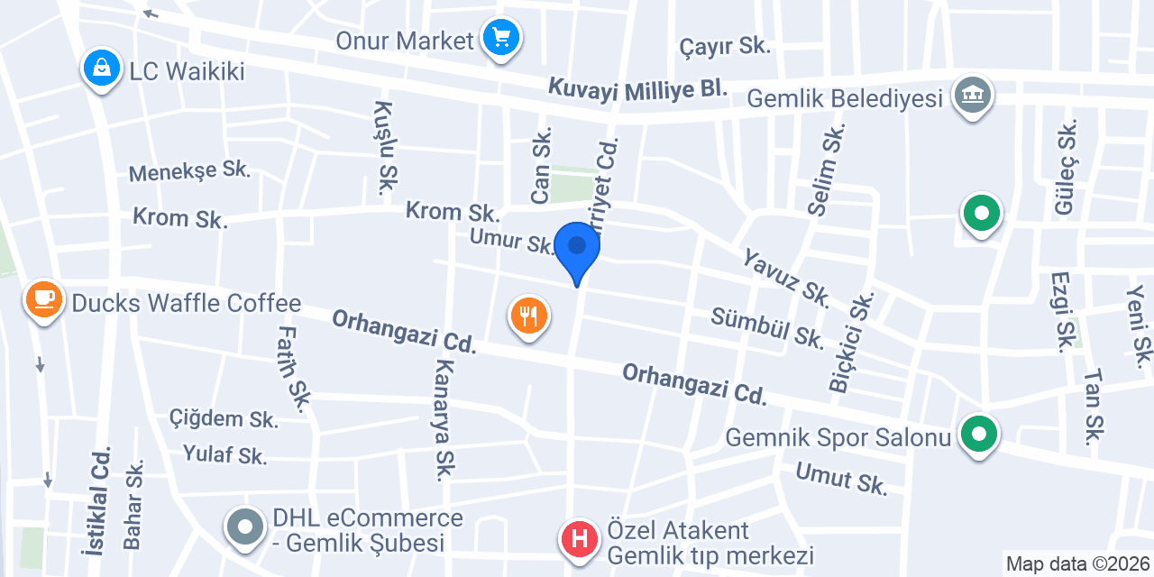 Baran Toprak Saç Tasarımı konumu