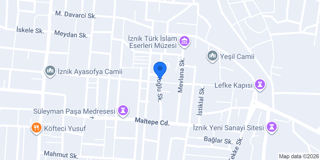 İznikcinimarket konumu