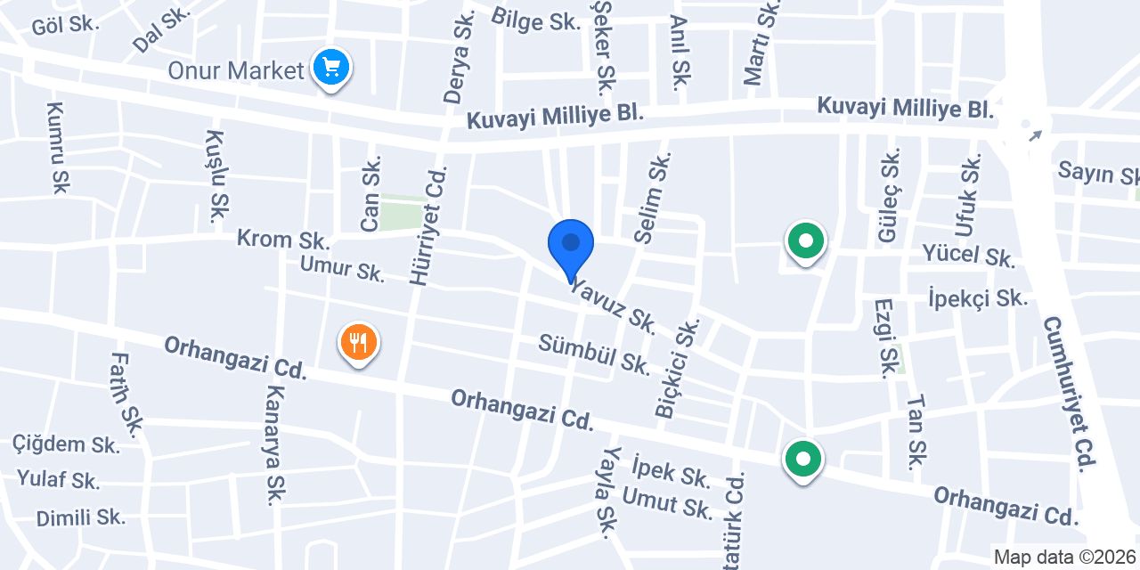 ADANALI TATLI VE DONDURMA konumu