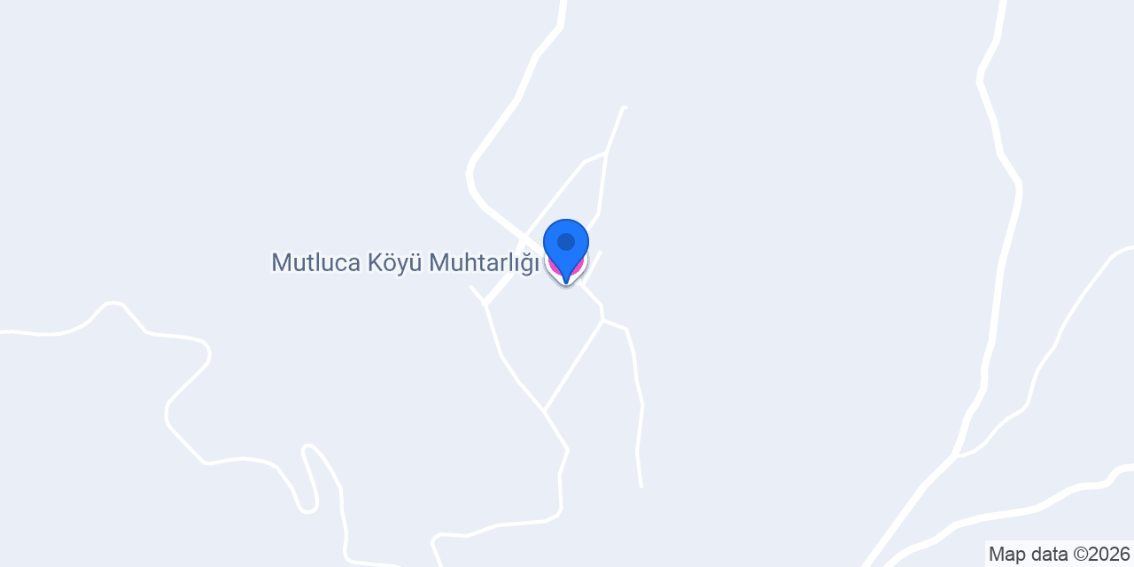Mutluca Köyü Muhtarlığı konumu