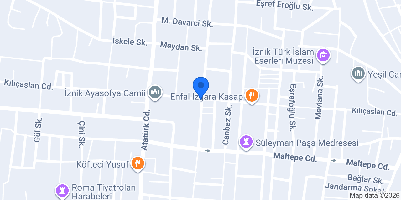 Lezzet Lokantası konumu