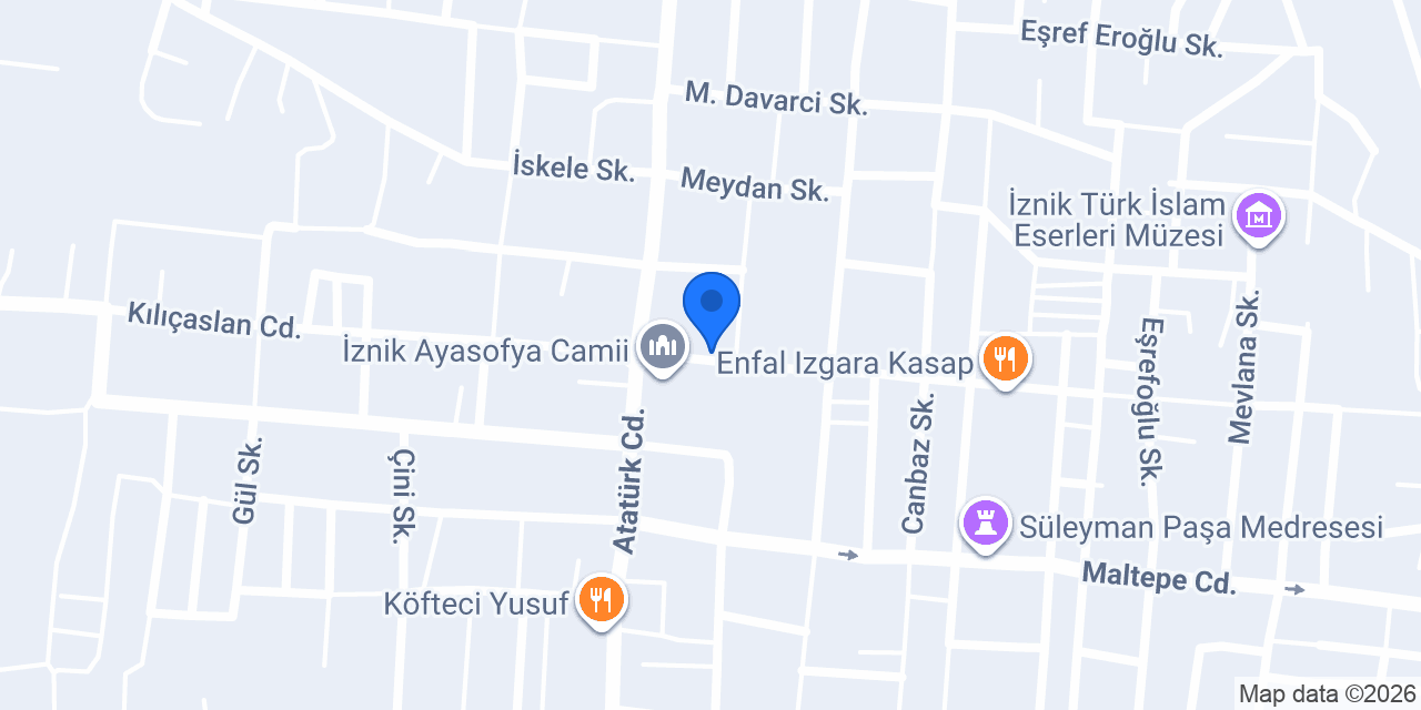 Konya Etli Ekmek ve Pide Salonu konumu