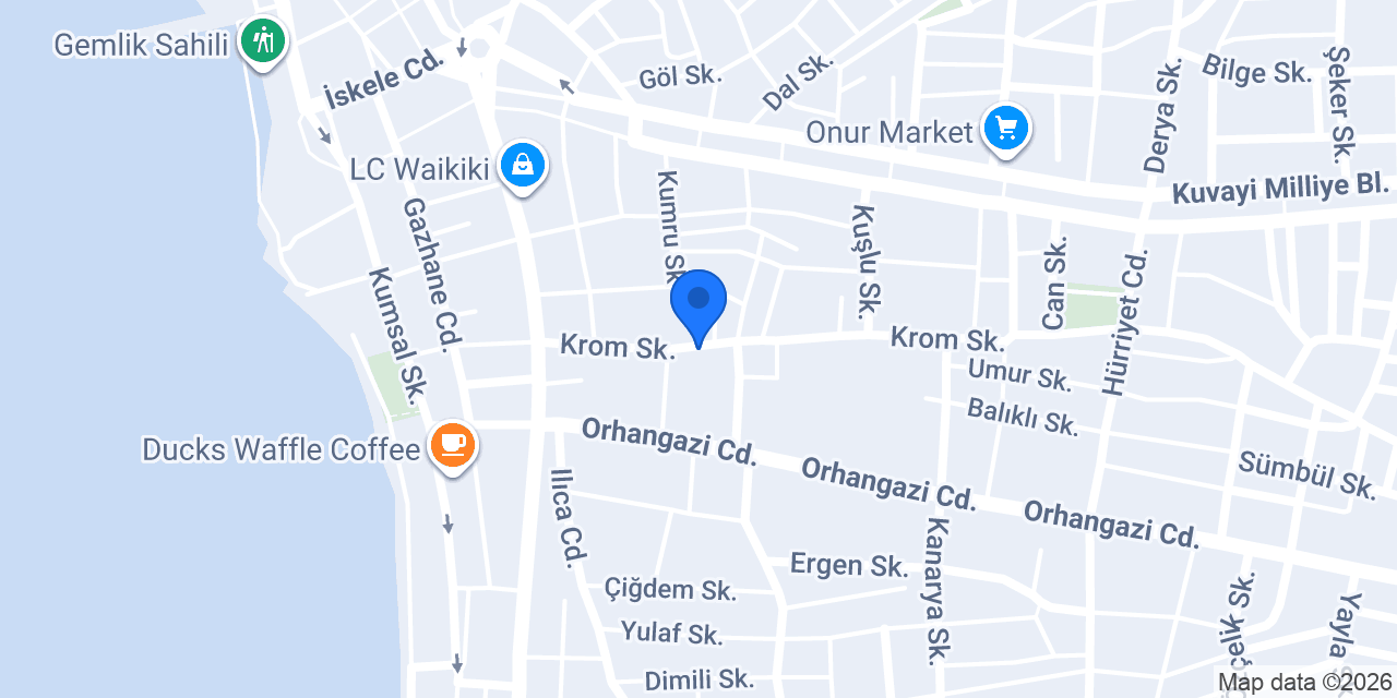 Bulut Mobilya Gemlik konumu