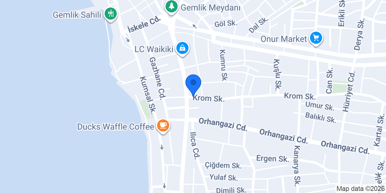 Sunink Tattoo Studio | Gemlik Dövme konumu