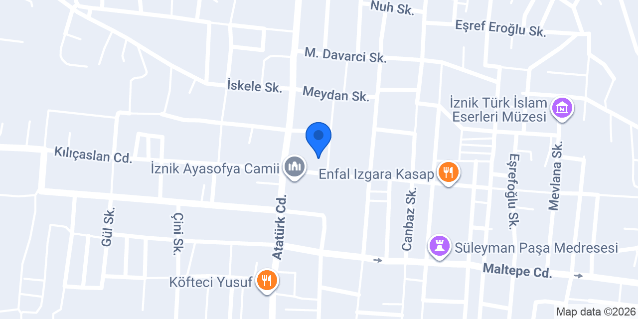 Pideci Vedat Usta 2 konumu