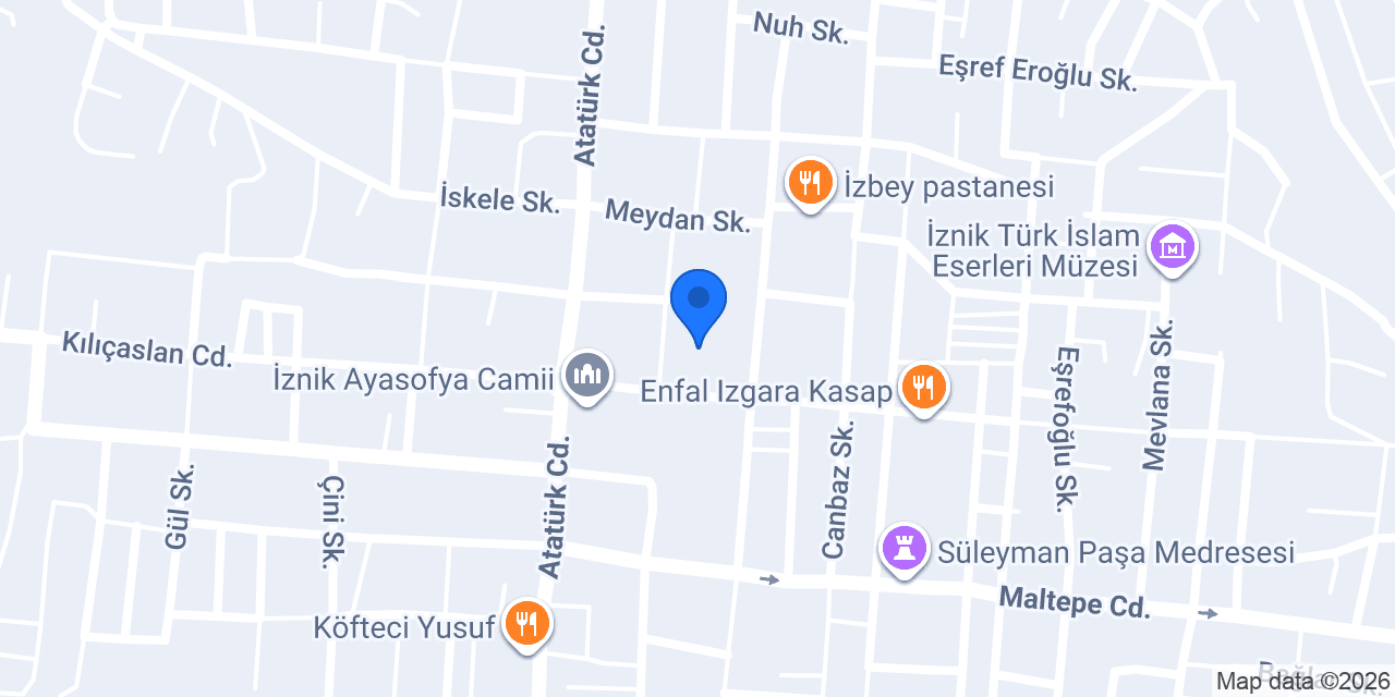 Tütü Nail Bar konumu