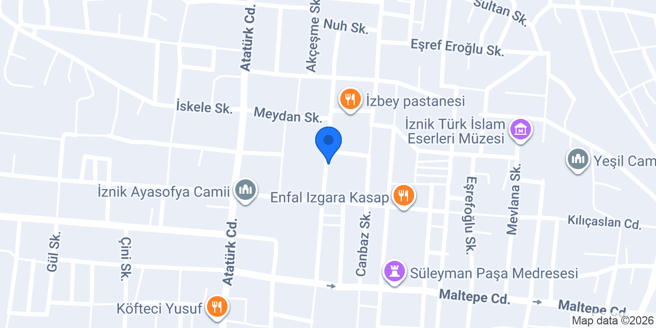 Kenan ustam kebap ve pide konumu