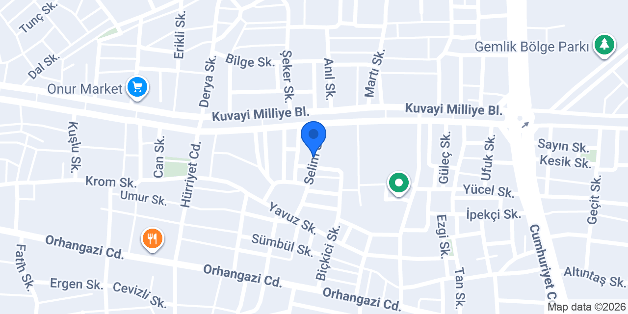 Özoğulları Otomotiv konumu