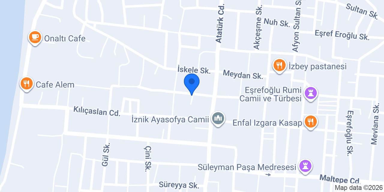 Merkez taksi konumu