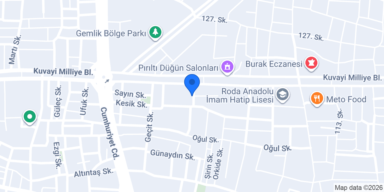 ÖZDEMİR PERDE VE PERDE SİSTEMLERİ konumu