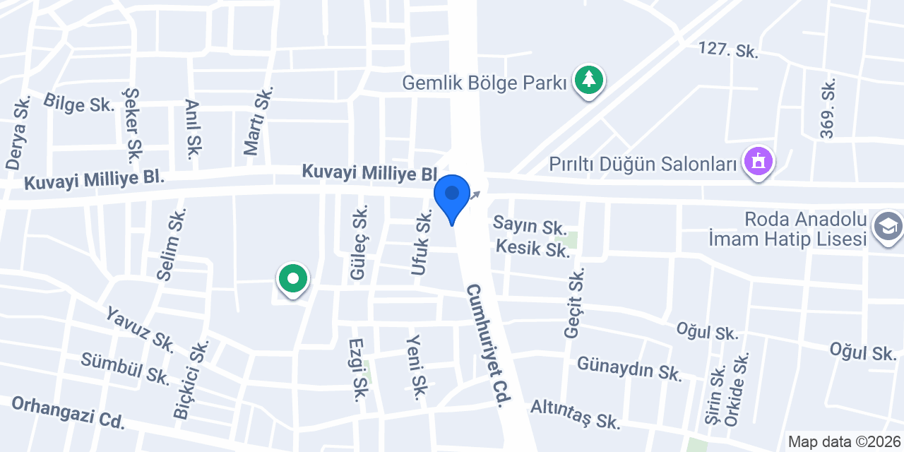 Gemlik Hayat Su konumu