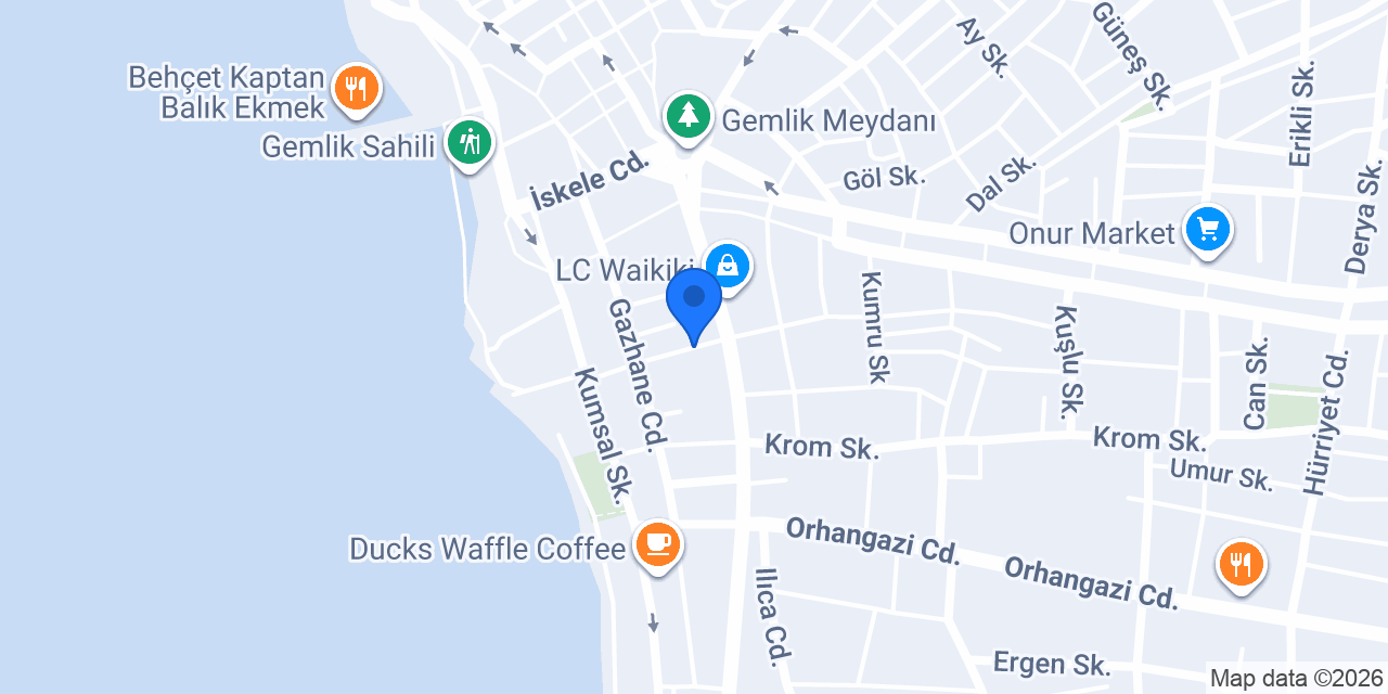 Köfteci Kadir Gemlik konumu