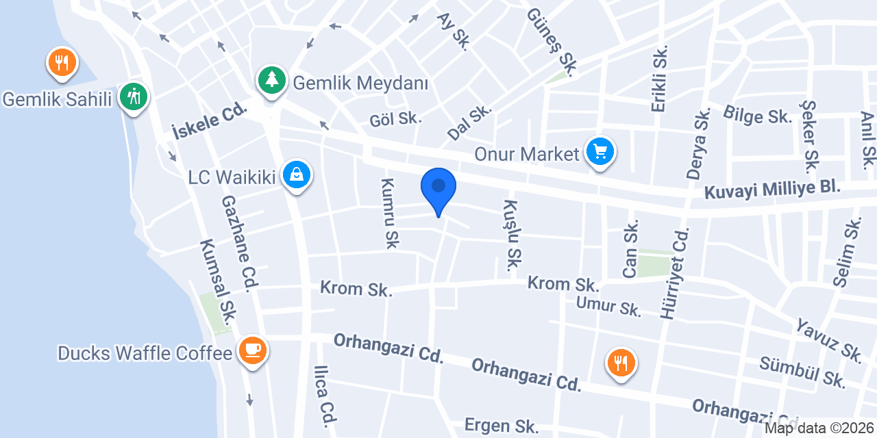 Klinik psikolog Damla ÇELİK konumu