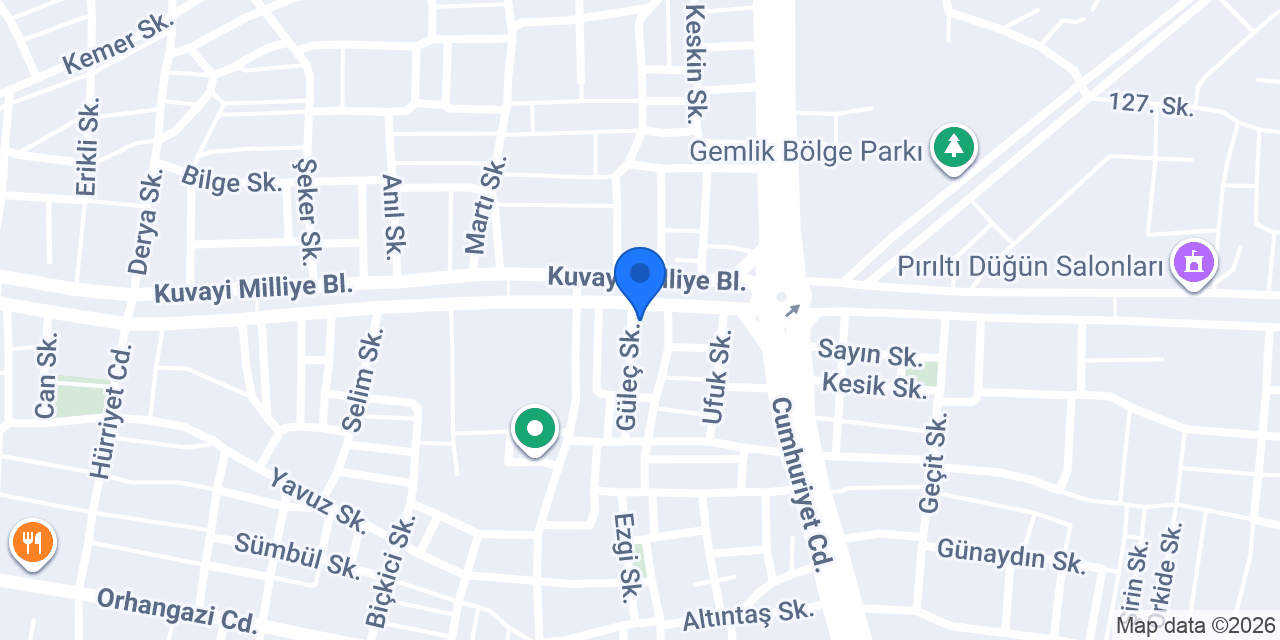 Admet İnşaat konumu
