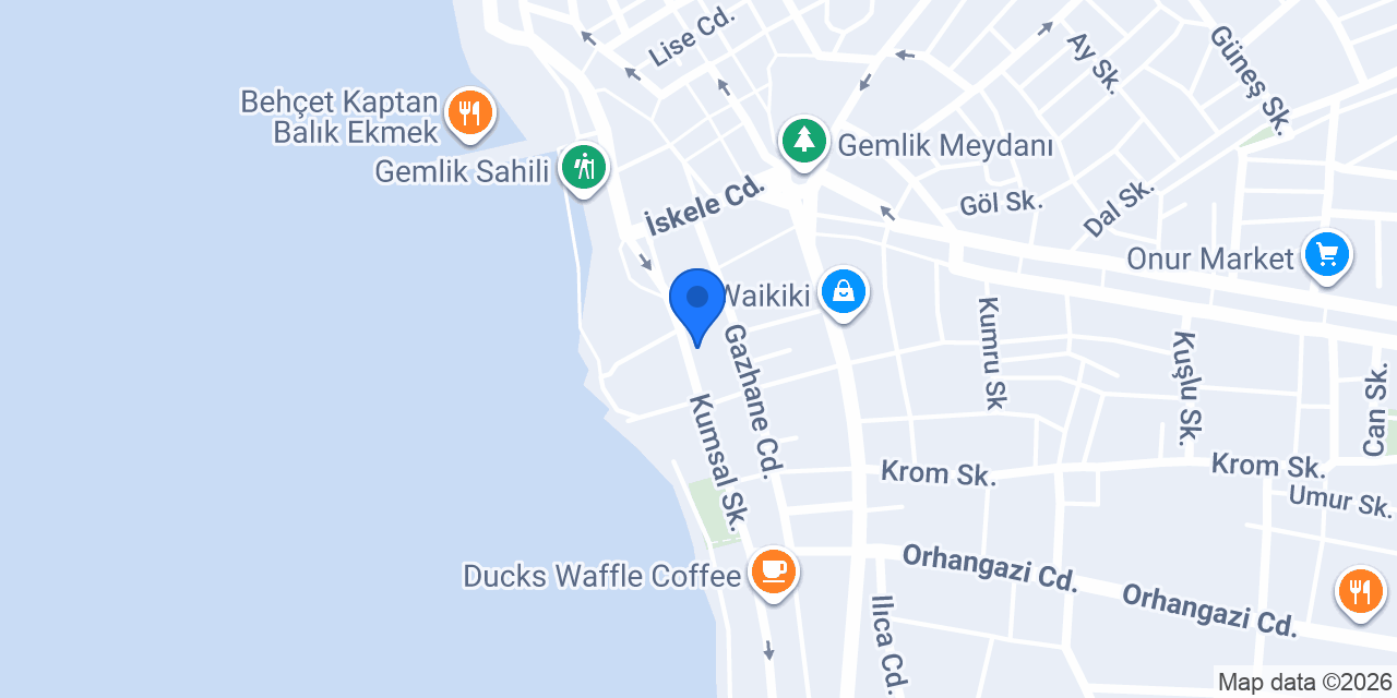 Gemlik Mert Balık konumu