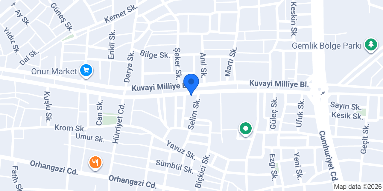 Yiğit Yapı Market konumu