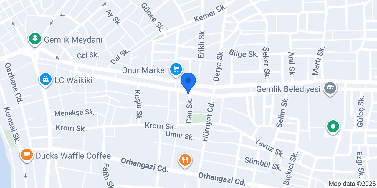 ABAK ÇAVUŞ DÖNER konumu