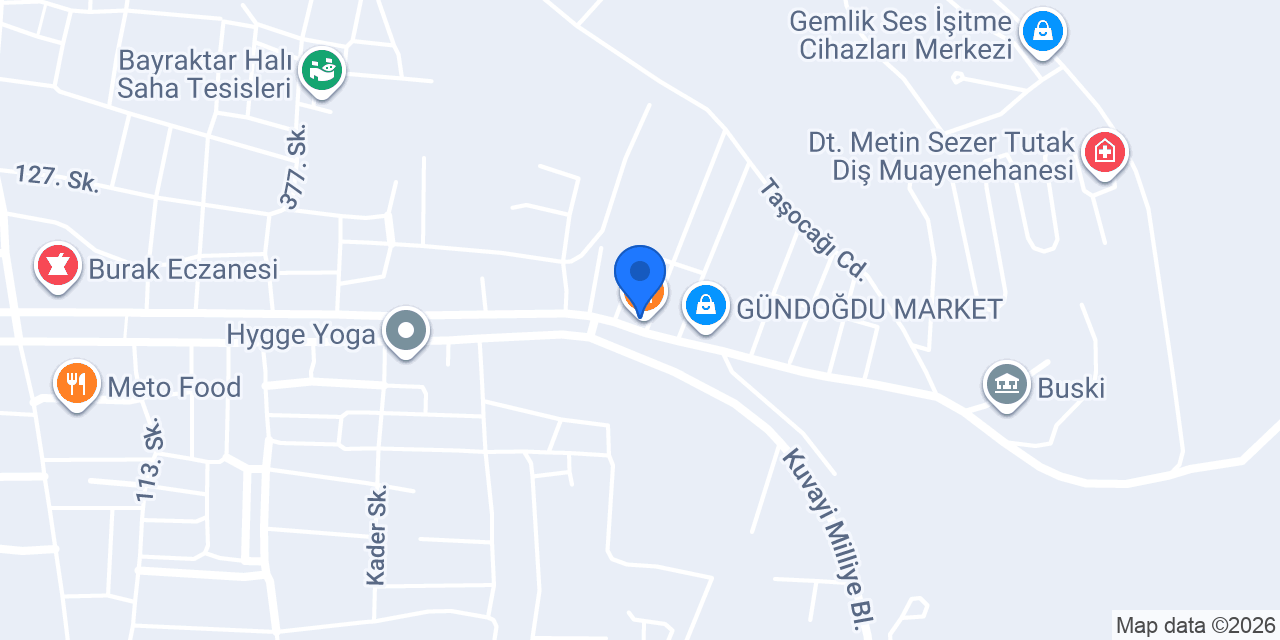 Gemlik Masal Fırını konumu