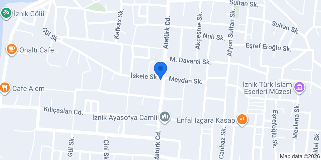 İznik Gazetesi konumu