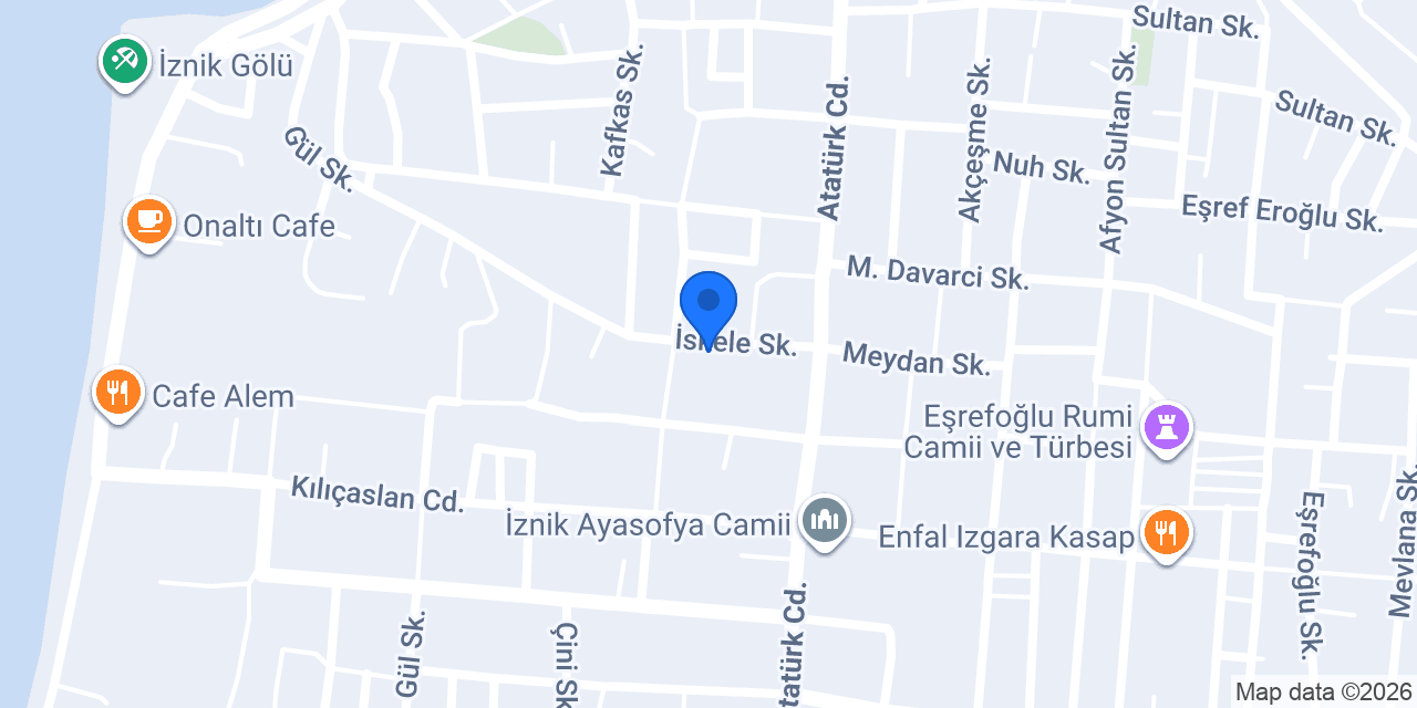 İznik Kolik konumu