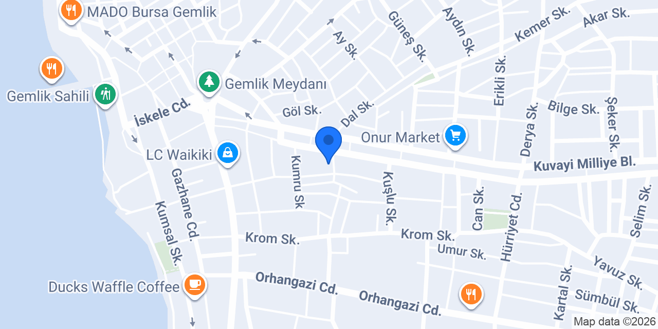 Gemiçli Nakliyat konumu