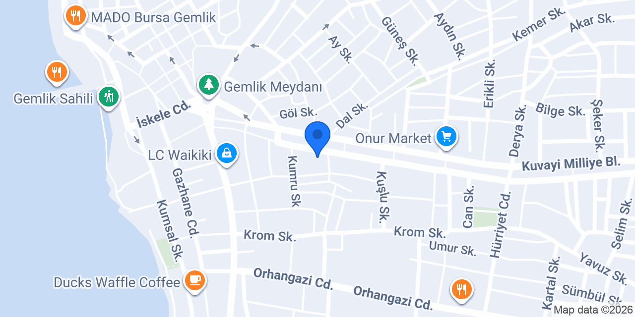 Gemlik Ortopedi&Medikal konumu