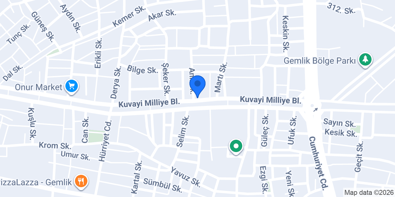 Ozan Bayır Gemlik Emlak konumu