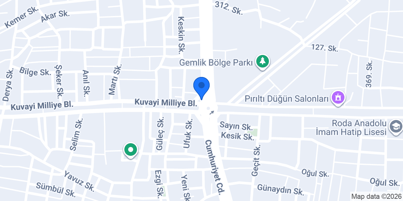 Tuğra Emlak konumu
