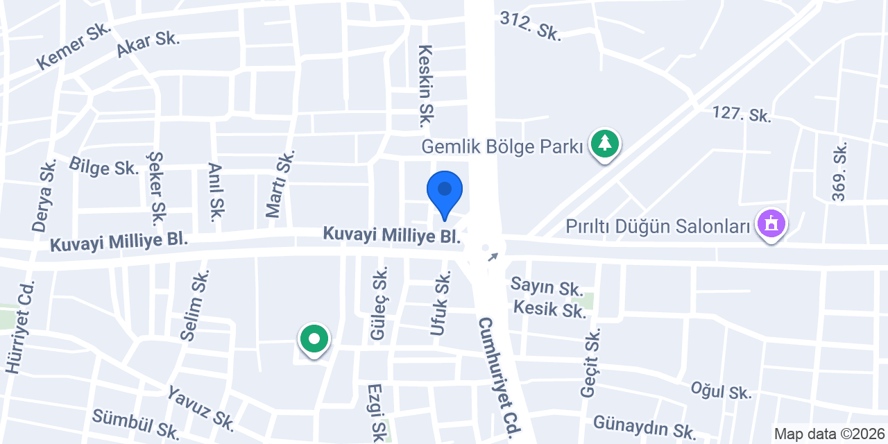 Özgüler İnşaat konumu