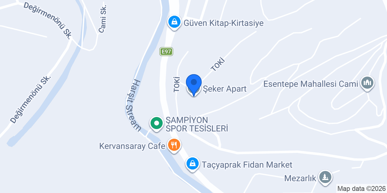 Şeker Apart konumu
