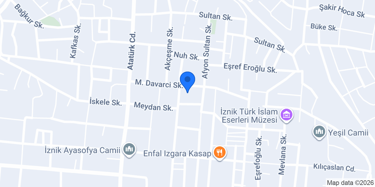 Saray Halı Overlock konumu