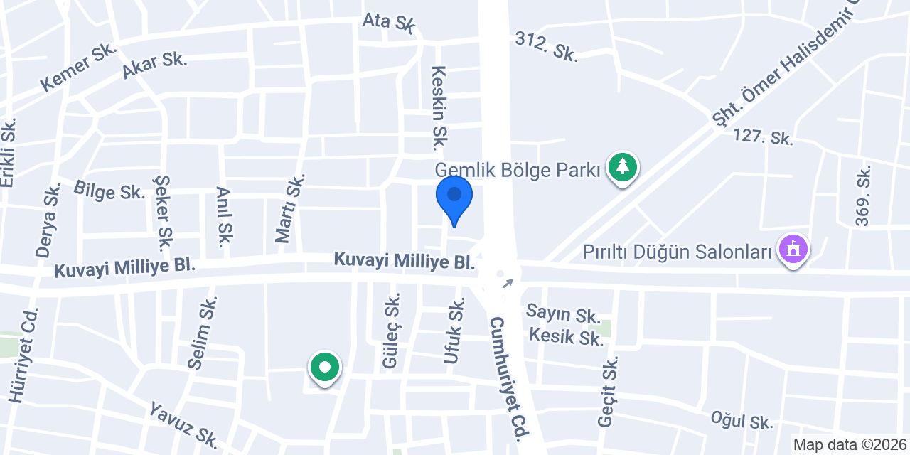 Gemlik Dekor konumu