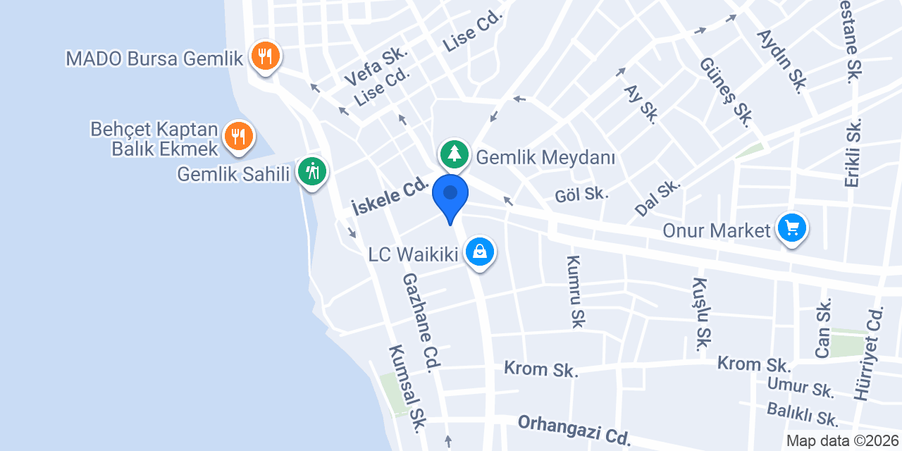 Sertaslan Hukuk Bürosu konumu